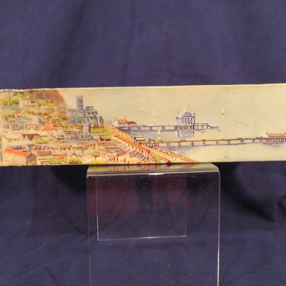 Vtg Set 6 Shot Glasses Blackpool England Souvenir in Original Box (153C) - Picture 6 of 6